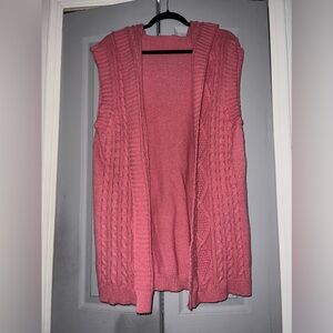 💕Shein Pink sweater vest size 3X